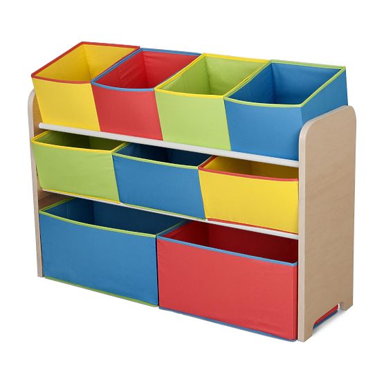 Organizér na hračky multicolor