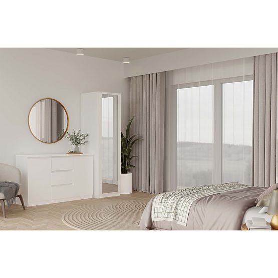 Ormar Malwa SD-50 s Ogledalom BIJELA