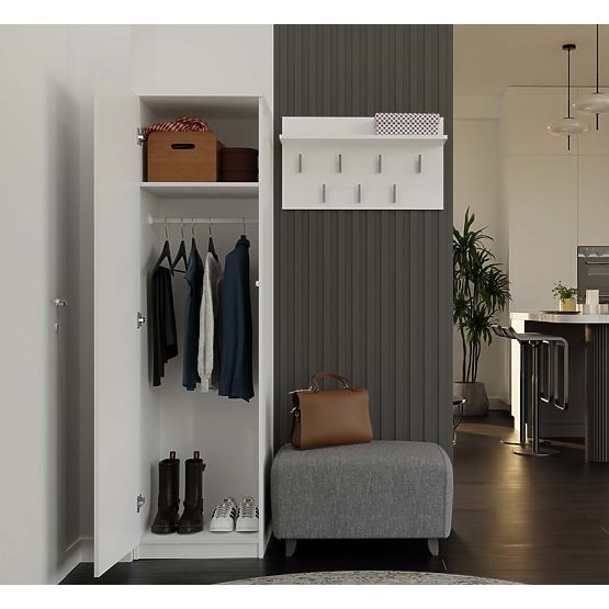 Ormar Malwa SD-50 s Ogledalom BIJELA