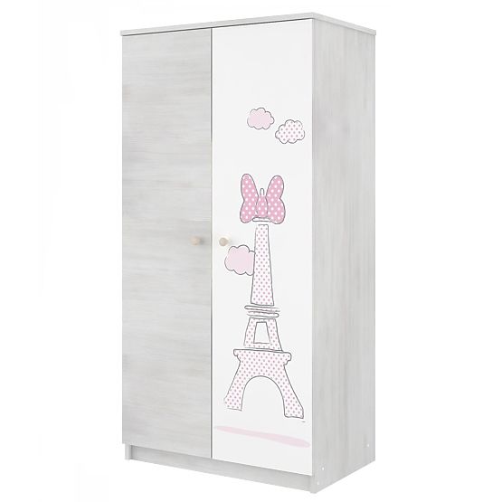 Ormar Minnie Mouse u Parizu - dekor norveškog bora