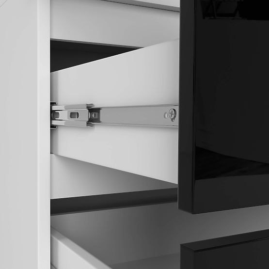 ORMAR S90 2D 2SZ CLP PK CRNI SJAJ