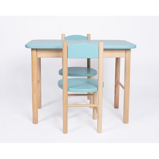 Set stola i stolica OURBABY baby blue