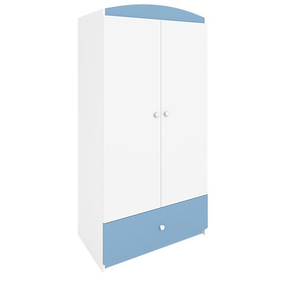 Ourbaby ormar - plavo-bijeli