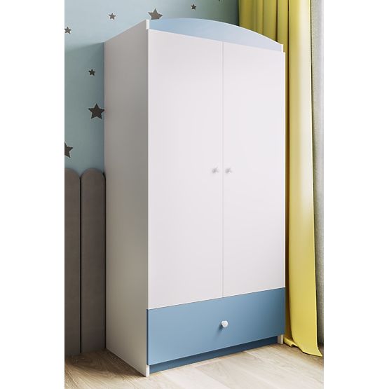 Ourbaby ormar - plavo-bijeli