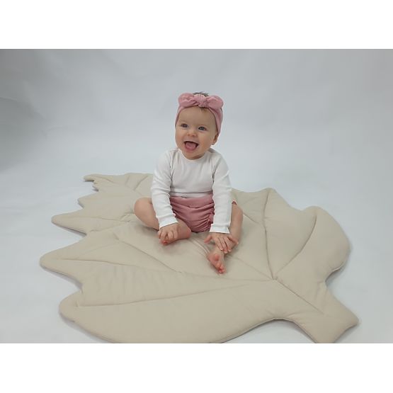 Pamučna podloga za igru Sheet - bež