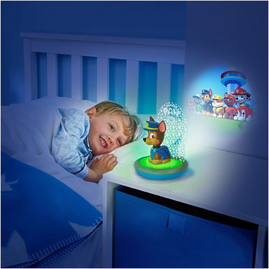 Paw Patrol - Chase 3u1 lampa, svjetiljka i projektor