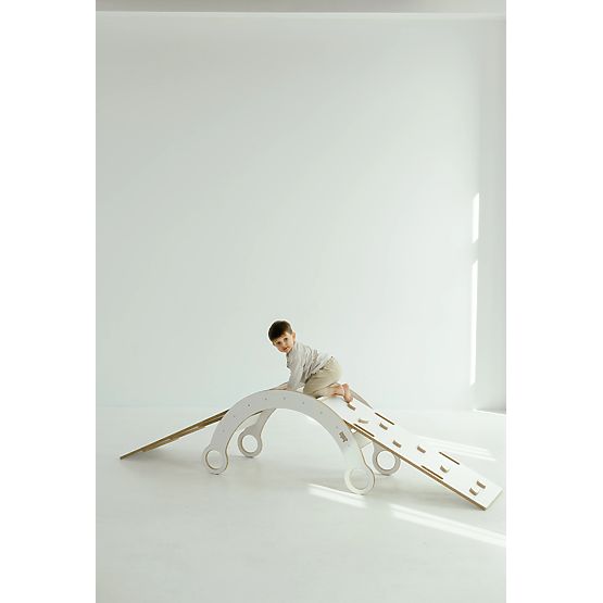 Penjački set Montessori L - bijela