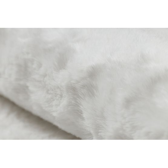 Perivi tepih SHAPE 3105 Srce Shaggy - plišani, protuklizni, boja slonovače