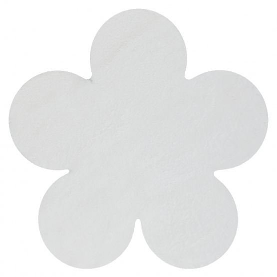 Perivi tepih SHAPE 3106 Cvijet Shaggy - plišani, protuklizni u boji slonovače