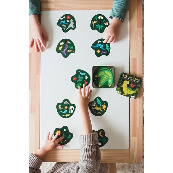 Kartaška igra Petit Collage Dinosaur