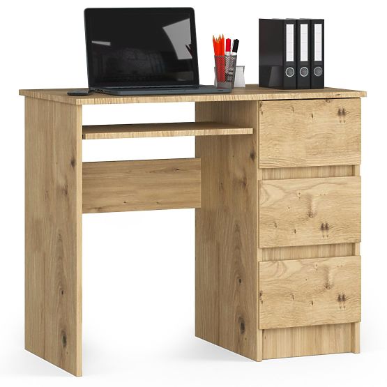 PISAĆI STOL A-6 CLP HRAST ARTISAN DESNI