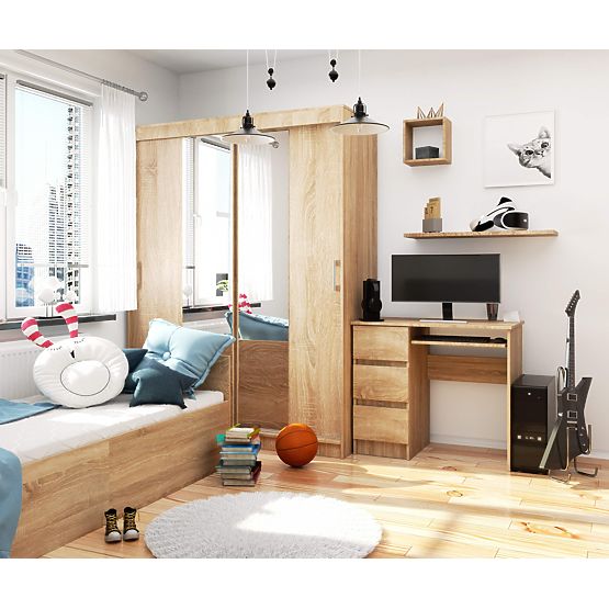 PISAĆI STOL A-6 CLP PK SONOMA LIJEVOSTRANI