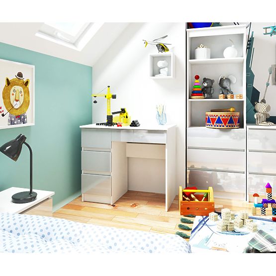 PISAĆI STOL A-7 CLP METALIK SJAJ LIJEVOSTRANI