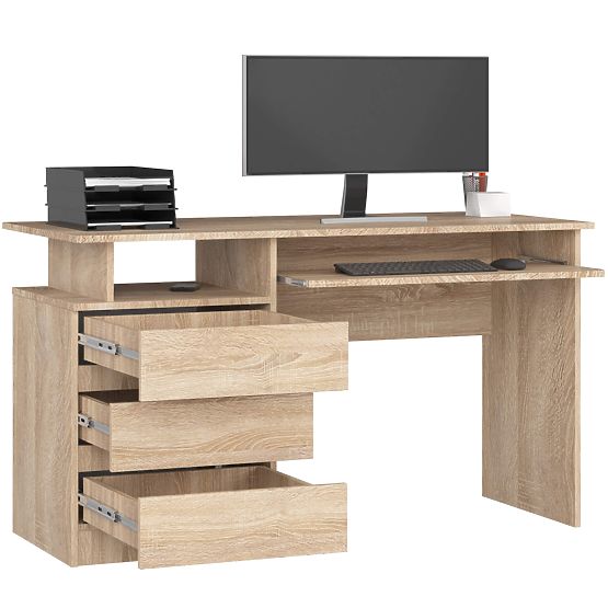 PISAĆI STOL CLP 135cm PK SONOMA
