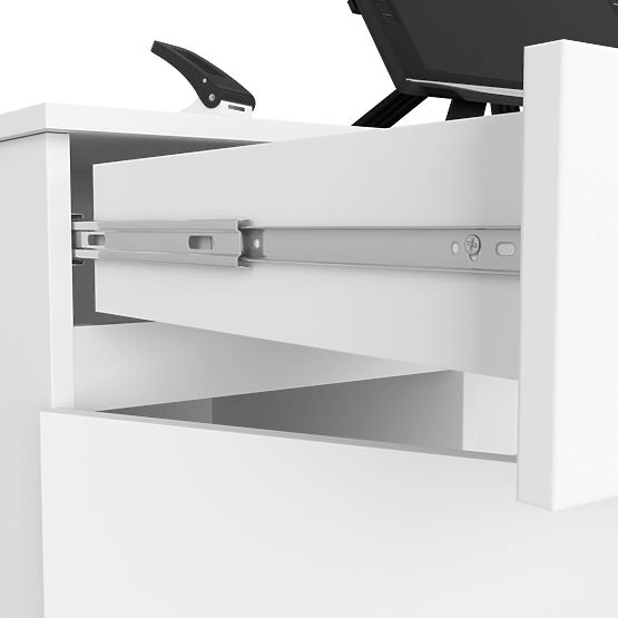 PISAĆI STOL CLP A5 2D 2SZ BIJELI