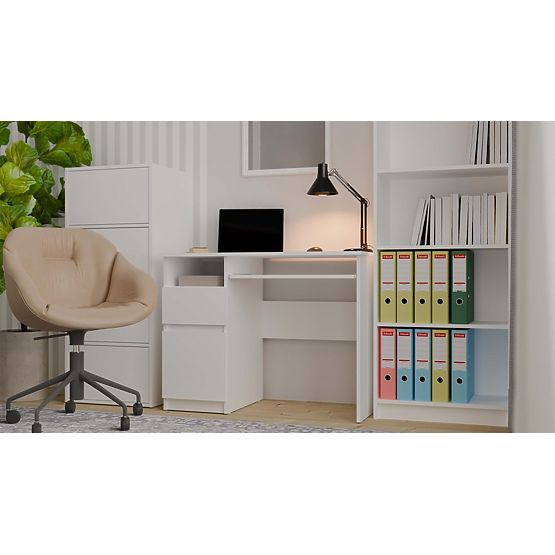 Pisaći stol PORTO LIJEVI BIJELI