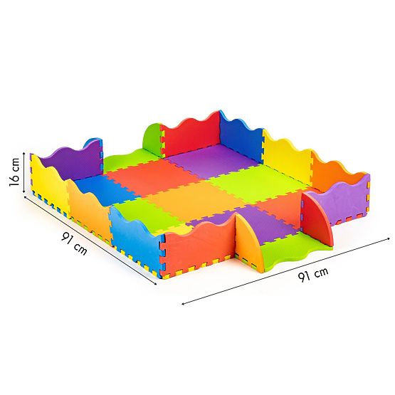 Pjenasta podloga - šarena slagalica