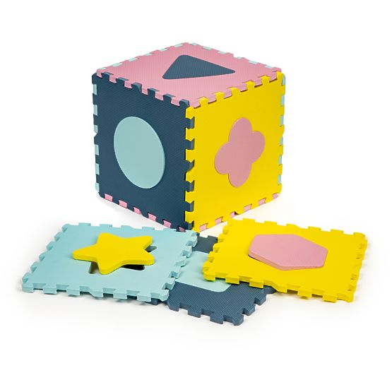 Pjenasta podloga - puzzle u pastelnim bojama