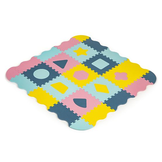 Pjenasta podloga - puzzle u pastelnim bojama