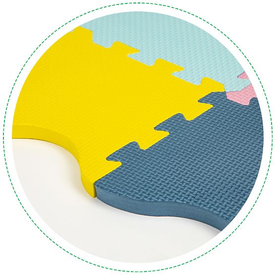 Pjenasta podloga - puzzle u pastelnim bojama