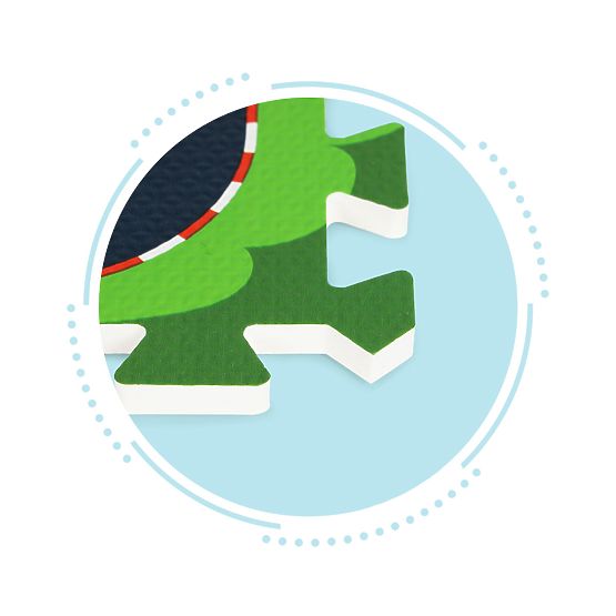 Pjenasta podloga za djecu puzzle grad ulice ceste IPLAY