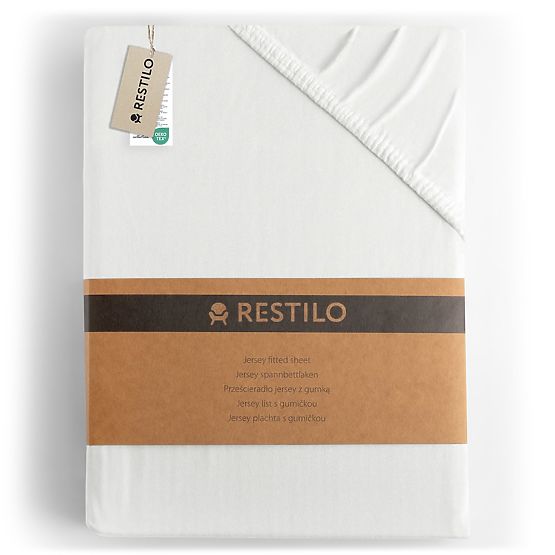 Plahta AMBER boja bijela klasični stil materijal jersey 220-240x220 DecoKing