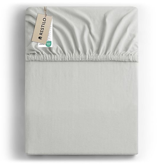 Plahta AMBER boja bijela klasični stil materijal jersey 80-90x200 DecoKing