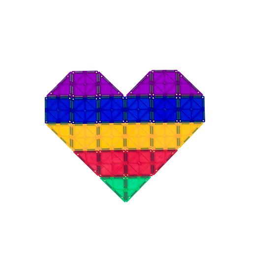 Playmags dětská magnetická stavebnice 165 - sada 32ks