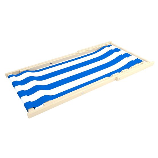 Stolica za plažu Stripes - plavo-bijela