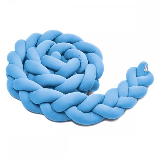 Pletenica mantinel 360 cm - plava