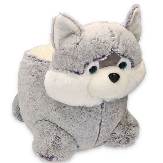 Plišani tabure pas Husky sjedalica