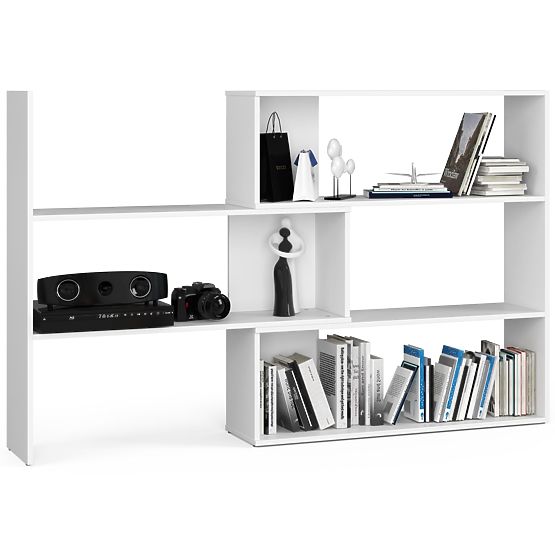 Podesivi mini regal TWIST - bijeli