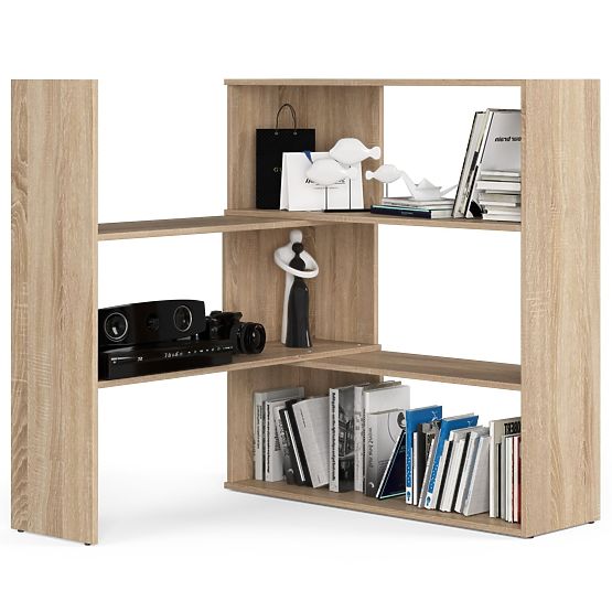 Podesivi mini regal TWIST - hrast sonoma