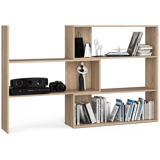 Podesivi mini regal TWIST - hrast sonoma