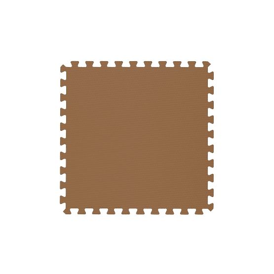 Podloga za igru TODDLEKIND 130 x 130 cm - Camel