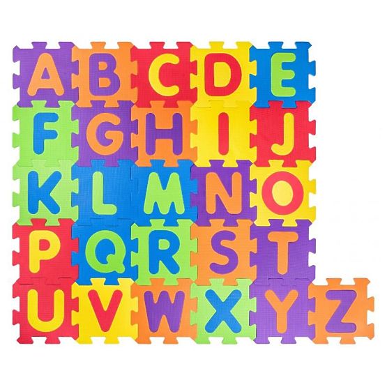 Podna prostirka Puzzle podna abeceda