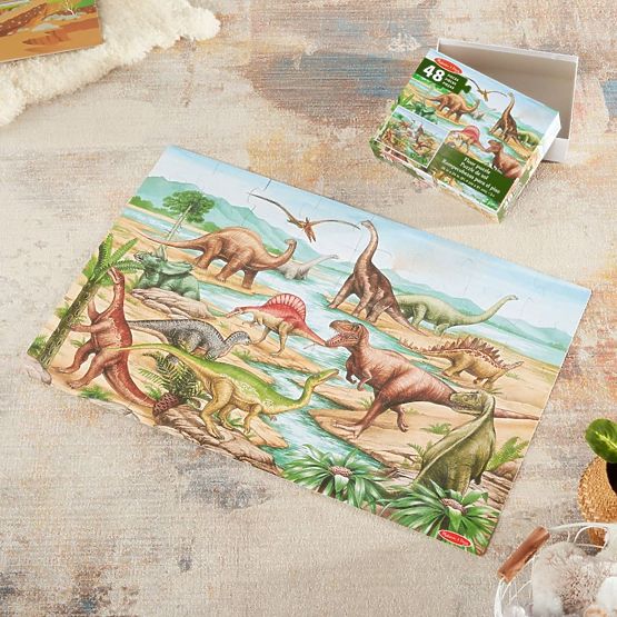 Podna slagalica dinosauri 48 dijelova