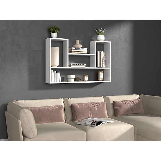 Polica BILBAO 4P BIJELA