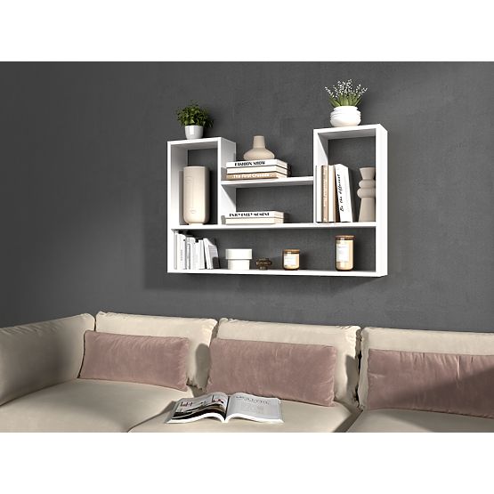 Polica BILBAO 4P BIJELA