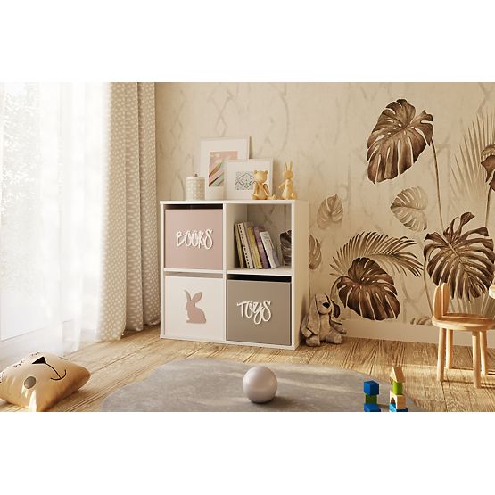 Polica Loni 2x2 bijela