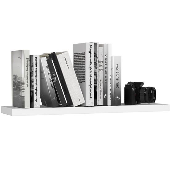 POLICA PS-4 80cm BIJELA