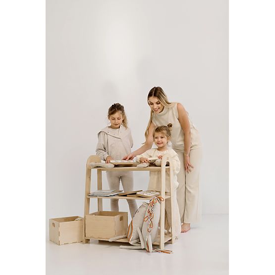 Polica SLIM M - prirodna