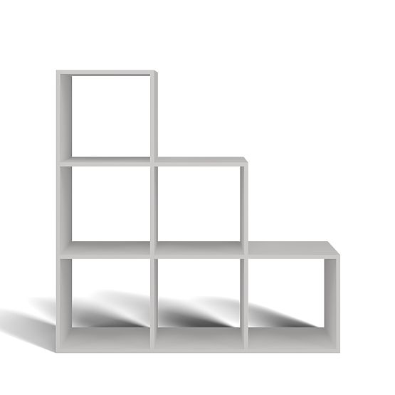 Polica STEP 3X3 RS-30 BIJELA