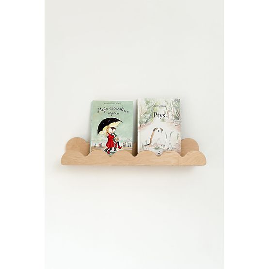 Polica WAVE - prirodna