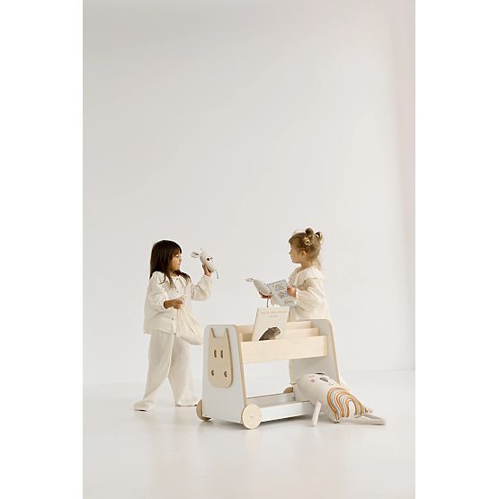 Polica za igračke s kotačima