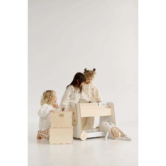 Polica za igračke s kotačima