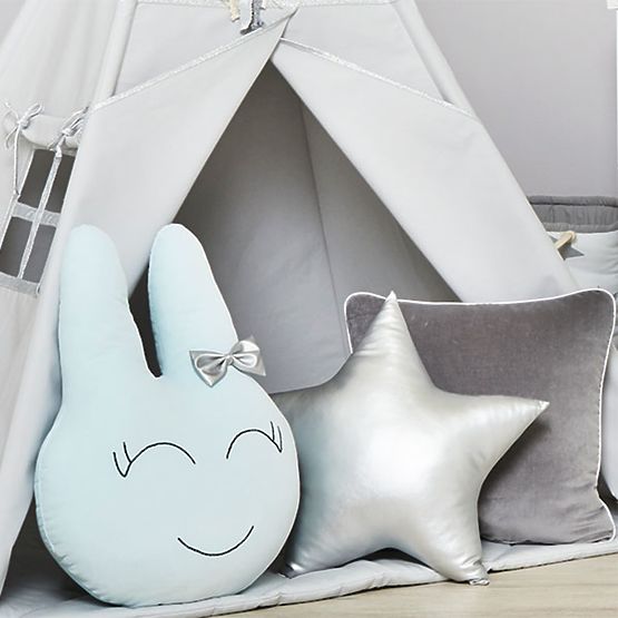 Polštář Hvězda - eko-kůže