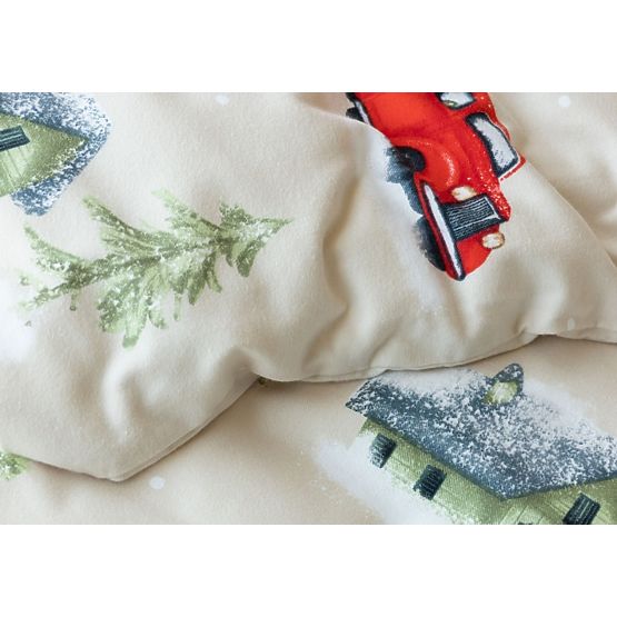 Posteljina Magic winter 140x200 cm + 70x90 cm