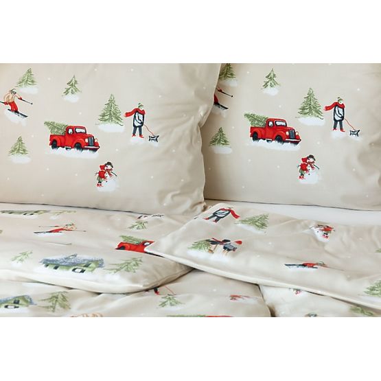 Posteljina Magic winter 140x200 cm + 70x90 cm