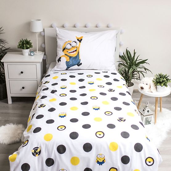 Posteljina Mimoni 200x140 + 70x90 cm